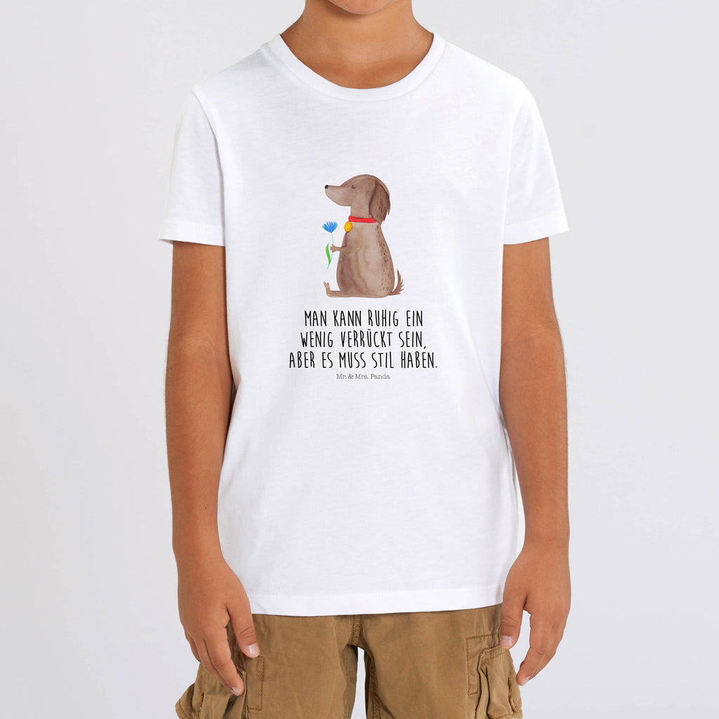 12-14 Jahre Kinder T-Shirt Hund Blume Hund, Hundemotiv, Haustier, Hunderasse, Tierliebhaber, Hundebesitzer, Sprüche, Hunde, Frauchen, Hundeliebe