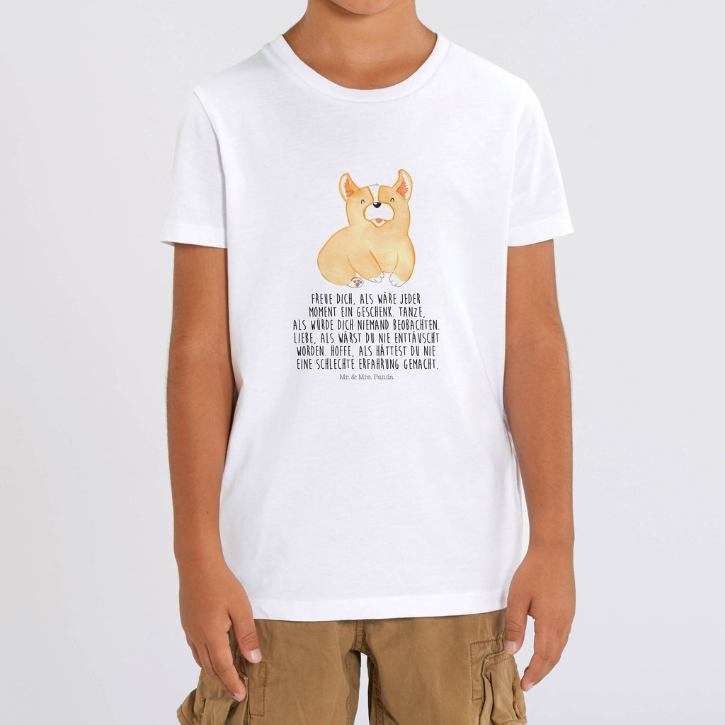 12-14 Jahre Kinder T-Shirt Corgie Hund, Hundemotiv, Haustier, Hunderasse, Tierliebhaber, Hundebesitzer, Sprüche, Corgie, Welsh Corgie Pembroke, britisch, Motivation, Spruch, Hundespruch, Lebensfreude
