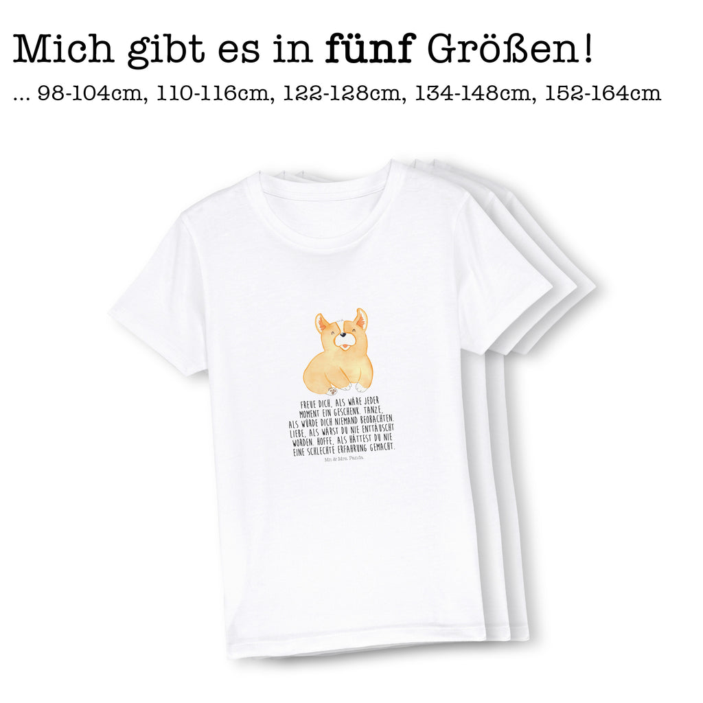 12-14 Jahre Kinder T-Shirt Corgie Hund, Hundemotiv, Haustier, Hunderasse, Tierliebhaber, Hundebesitzer, Sprüche, Corgie, Welsh Corgie Pembroke, britisch, Motivation, Spruch, Hundespruch, Lebensfreude