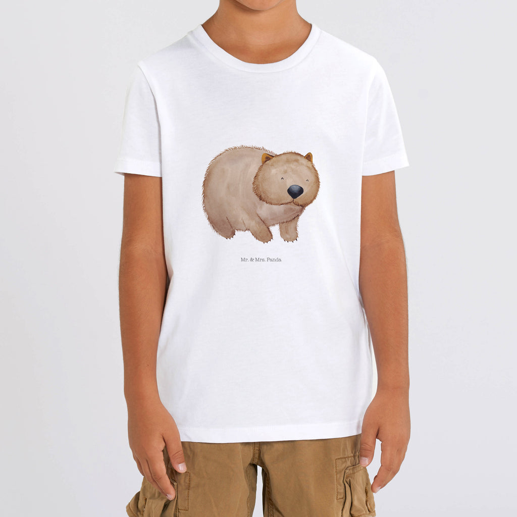 9-11 Jahre Kinder T-Shirt Wombat Tiermotive, Gute Laune, lustige Sprüche, Tiere, Wombat, Das Leben ist schön, Motivation, Spruch, Australien
