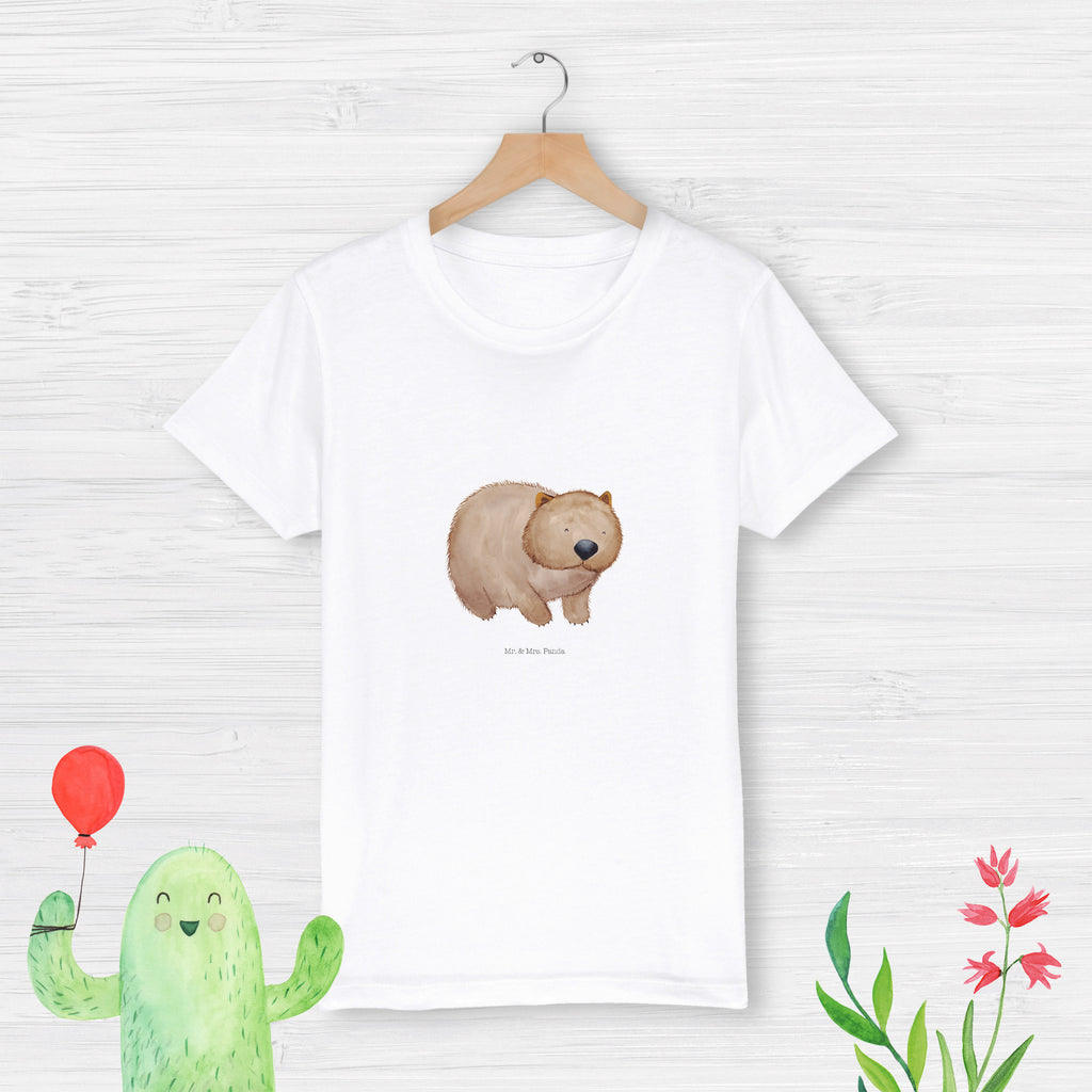 9-11 Jahre Kinder T-Shirt Wombat Tiermotive, Gute Laune, lustige Sprüche, Tiere, Wombat, Das Leben ist schön, Motivation, Spruch, Australien