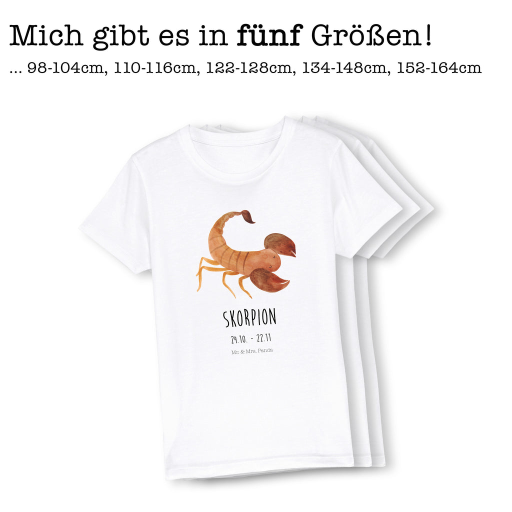 9-11 Jahre Kinder T-Shirt Sternzeichen Skorpion Classic Tierkreiszeichen, Sternzeichen, Horoskop, Astrologie, Aszendent, Skorpione, Skorpion Geschenk, Skorpion Sternzeichen, Geschenk Oktober, Geschenk November, Geburtstag Oktober, Geburtstag November