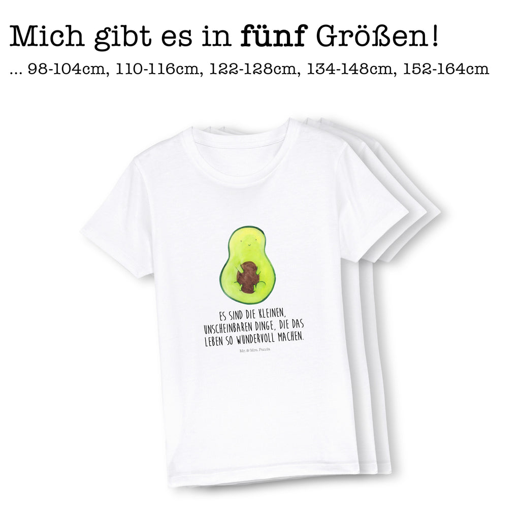5-6 Jahre Kinder T-Shirt Avocado mit Kern Avocado, Veggie, Vegan, Gesund, Avokado, Avocadokern, Kern, Pflanze, Spruch Leben