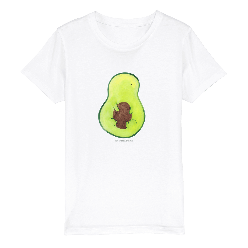 5-6 Jahre Kinder T-Shirt Avocado mit Kern Avocado, Veggie, Vegan, Gesund, Avokado, Avocadokern, Kern, Pflanze, Spruch Leben