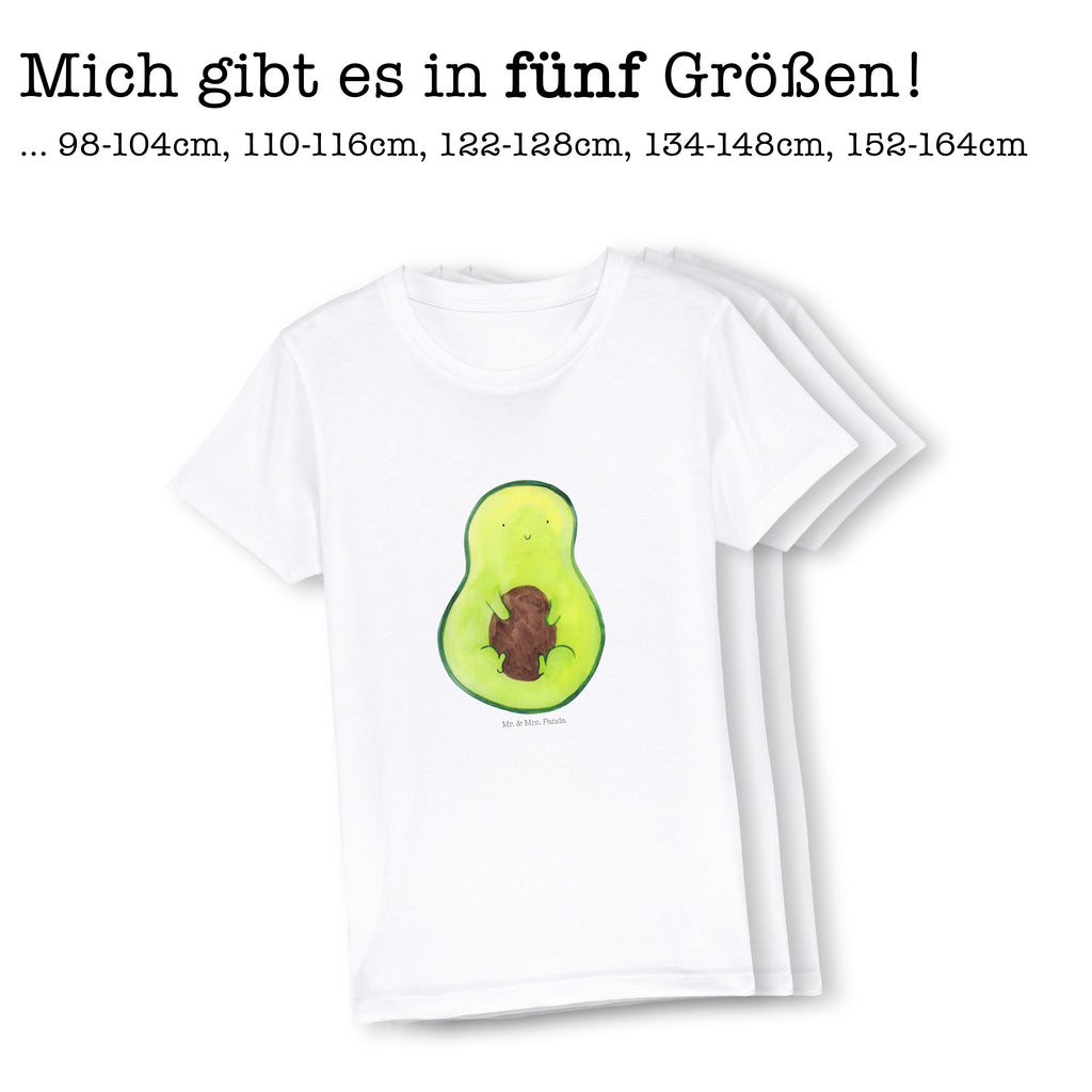 5-6 Jahre Kinder T-Shirt Avocado mit Kern Avocado, Veggie, Vegan, Gesund, Avokado, Avocadokern, Kern, Pflanze, Spruch Leben