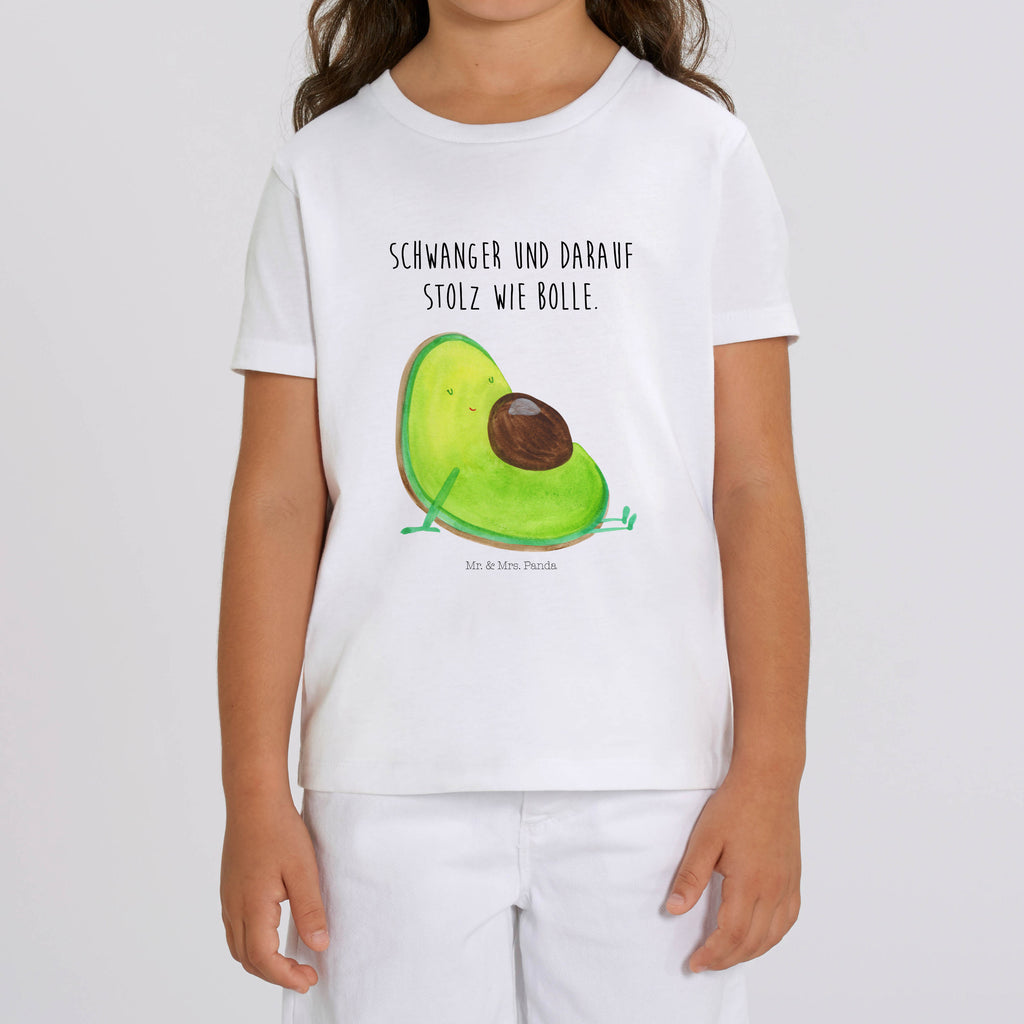 9-11 Jahre Kinder T-Shirt Avocado schwanger Avocado, Veggie, Vegan, Gesund, schwanger, Schwangerschaft, Babyparty, Babyshower