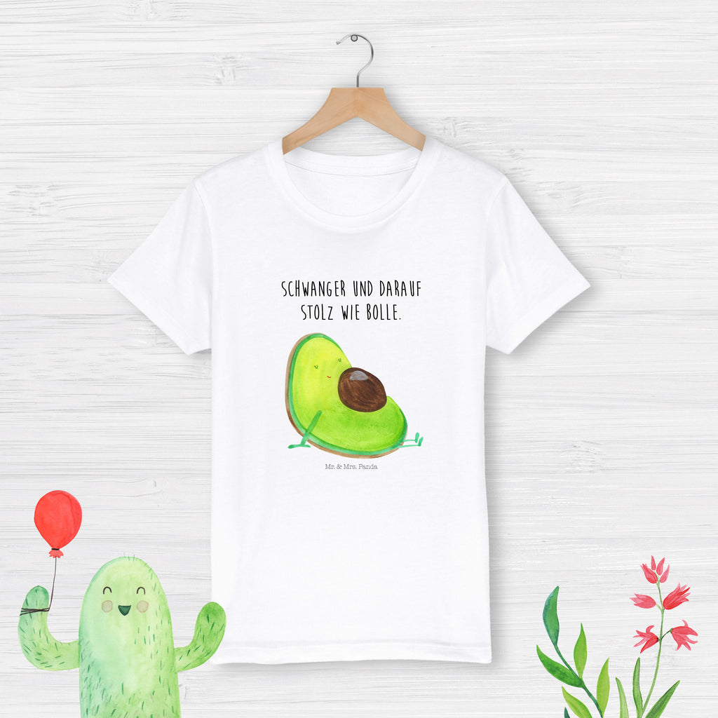 9-11 Jahre Kinder T-Shirt Avocado schwanger Avocado, Veggie, Vegan, Gesund, schwanger, Schwangerschaft, Babyparty, Babyshower