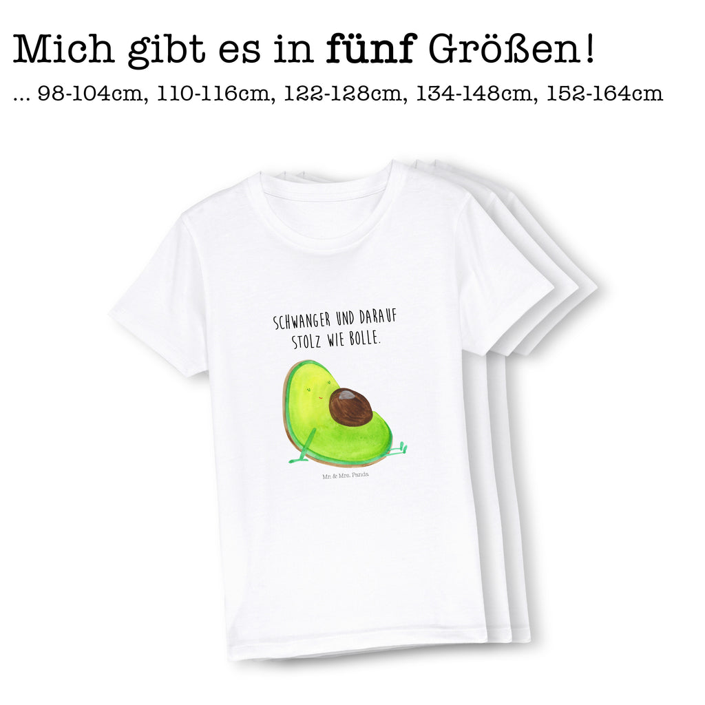 9-11 Jahre Kinder T-Shirt Avocado schwanger Avocado, Veggie, Vegan, Gesund, schwanger, Schwangerschaft, Babyparty, Babyshower