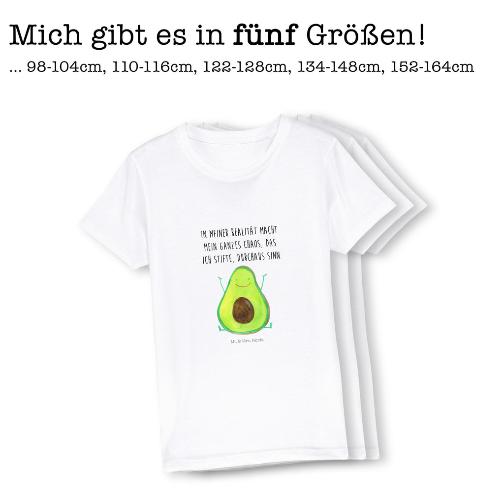 9-11 Jahre Kinder T-Shirt Avocado Happy Avocado, Veggie, Vegan, Gesund, Chaos
