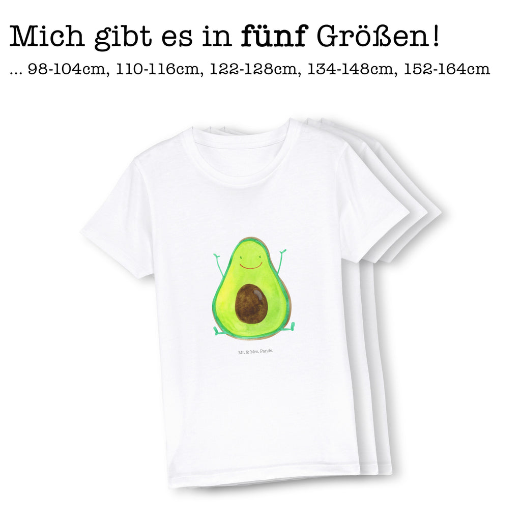 9-11 Jahre Kinder T-Shirt Avocado Happy Avocado, Veggie, Vegan, Gesund, Chaos
