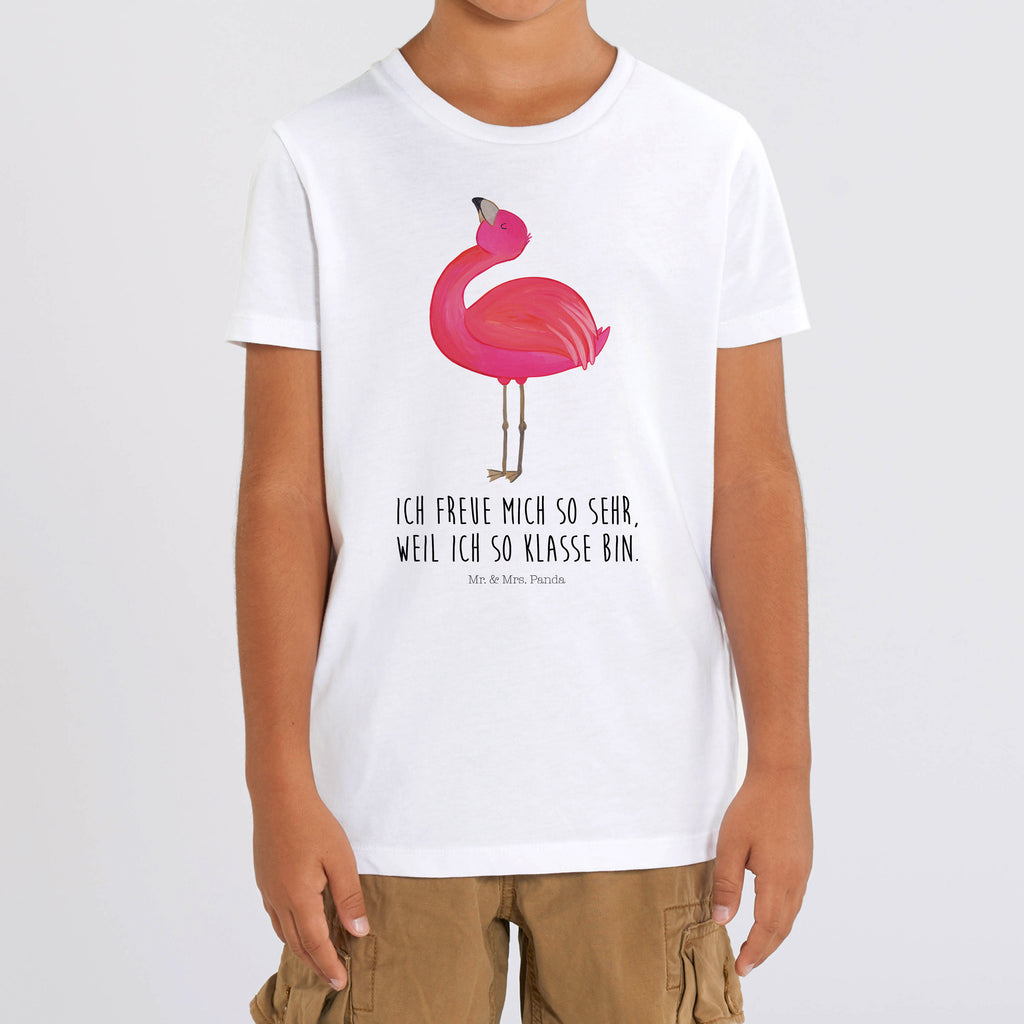 5-6 Jahre Kinder T-Shirt Flamingo stolz Flamingo, stolz, Freude, Selbstliebe, Selbstakzeptanz, Freundin, beste Freundin, Tochter, Mama, Schwester