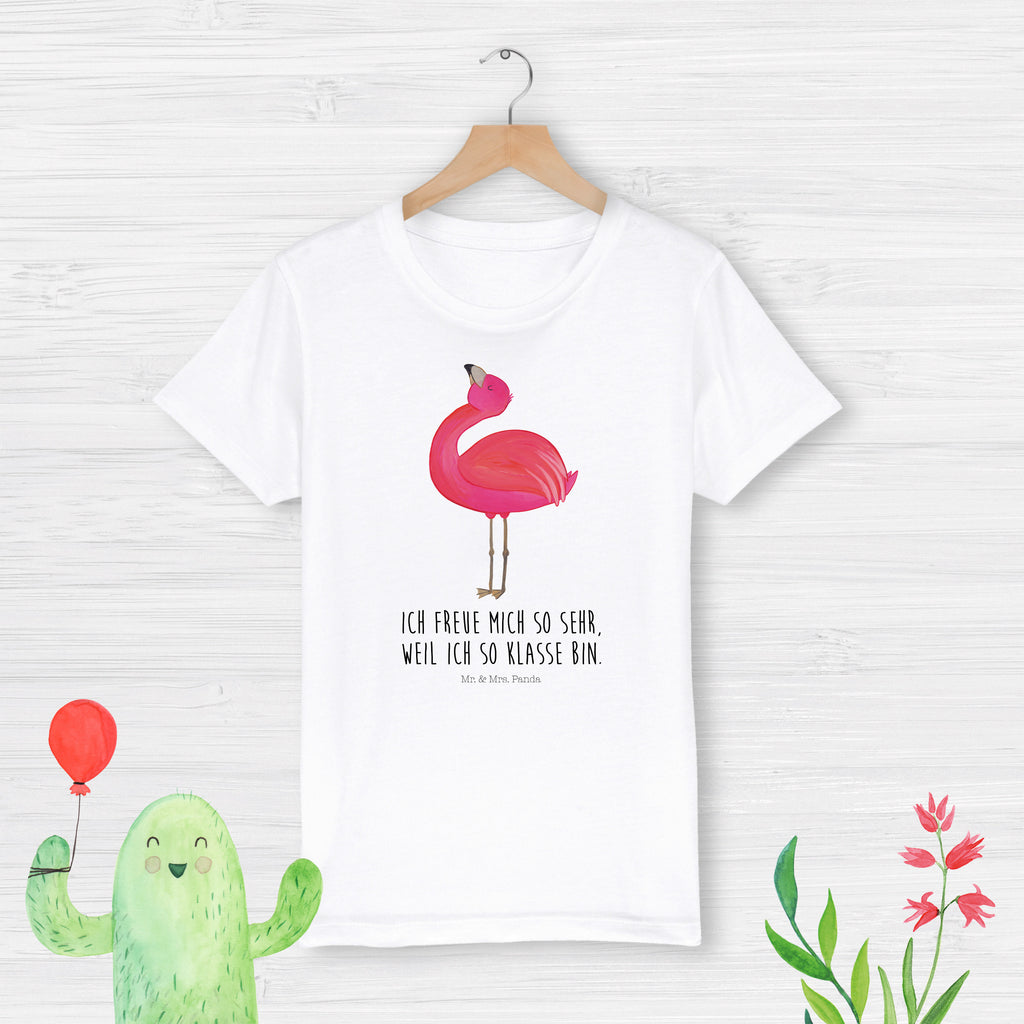 5-6 Jahre Kinder T-Shirt Flamingo stolz Flamingo, stolz, Freude, Selbstliebe, Selbstakzeptanz, Freundin, beste Freundin, Tochter, Mama, Schwester