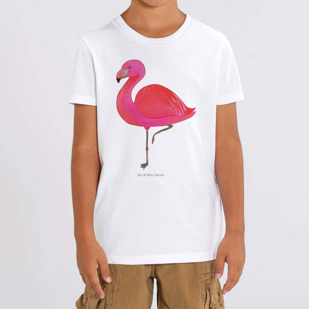 3-4 Jahre Kinder T-Shirt Flamingo classic Flamingo, Einzigartig, Selbstliebe, Stolz, ich, für mich, Spruch, Freundin, Freundinnen, Außenseiter, Sohn, Tochter, Geschwister