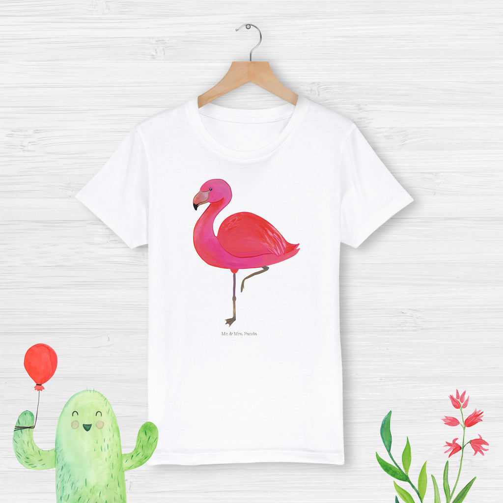 3-4 Jahre Kinder T-Shirt Flamingo classic Flamingo, Einzigartig, Selbstliebe, Stolz, ich, für mich, Spruch, Freundin, Freundinnen, Außenseiter, Sohn, Tochter, Geschwister