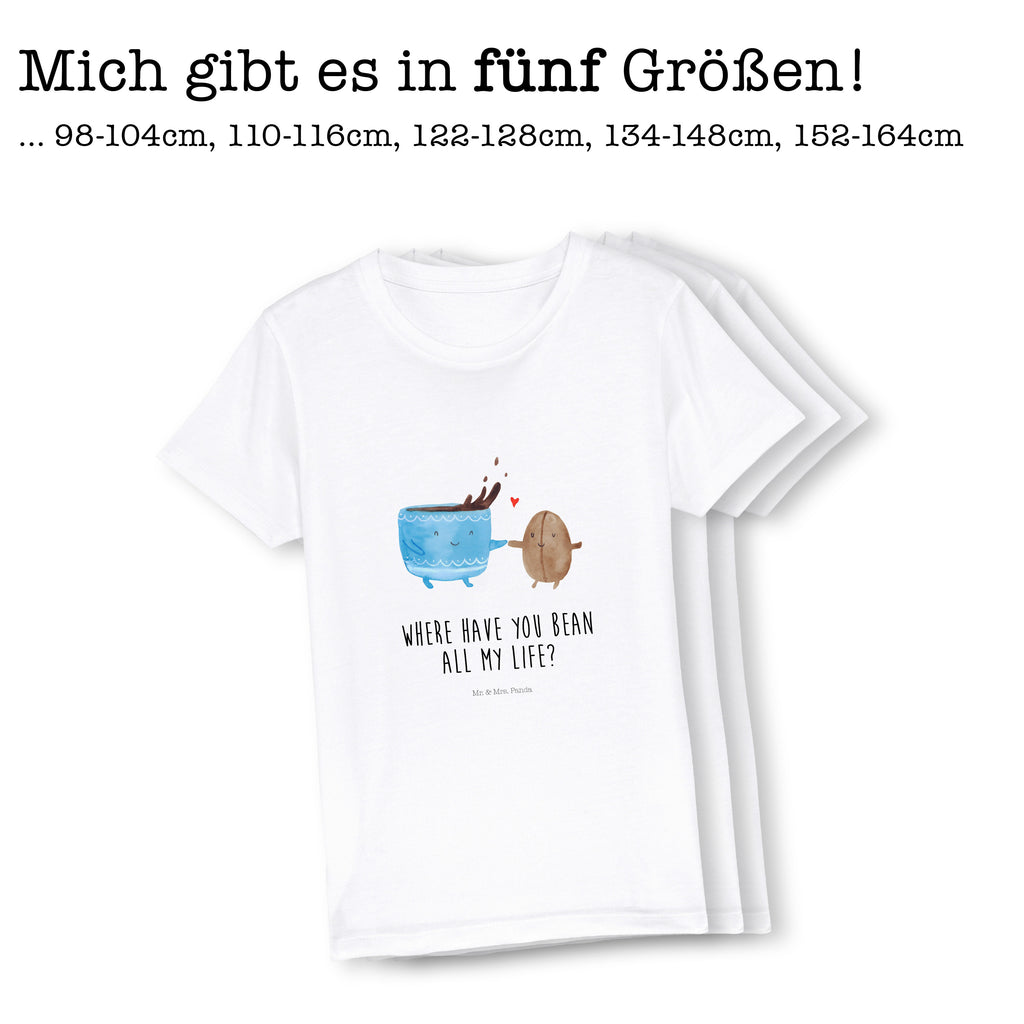 7-8 Jahre Kinder T-Shirt Kaffee Bohne Tiermotive, Gute Laune, lustige Sprüche, Tiere, Kaffee, Kaffeebohne, Genuss, Zufriedenheit, Glück