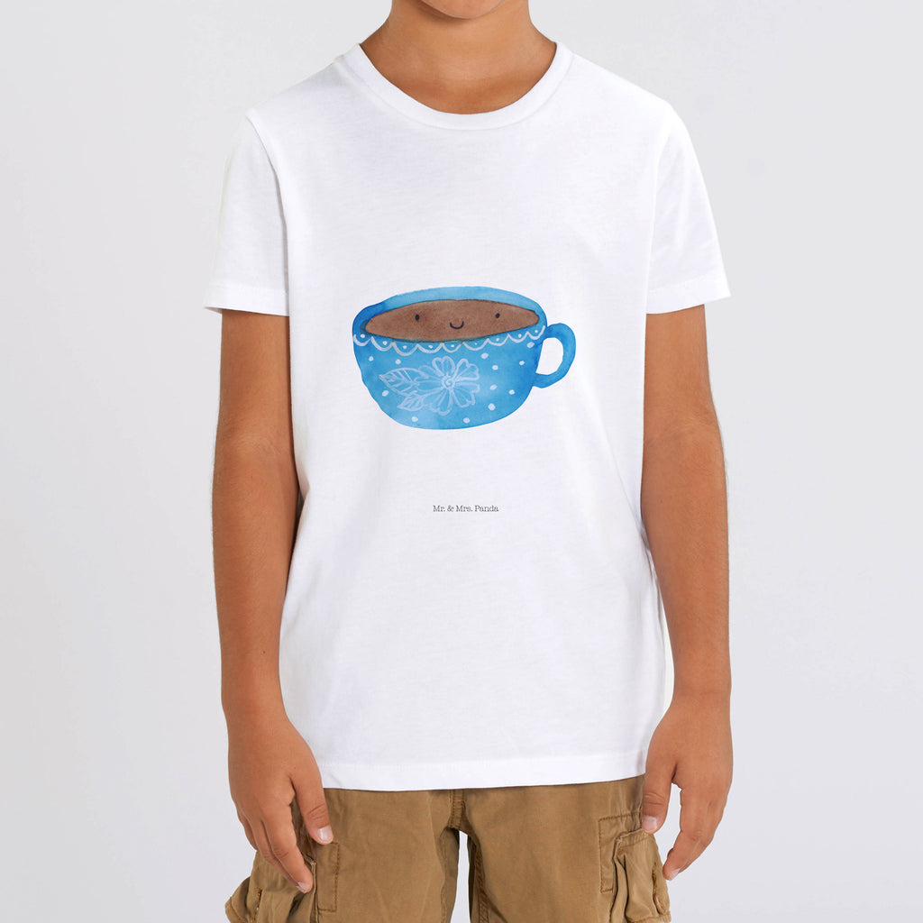 5-6 Jahre Kinder T-Shirt Kaffee Tasse Tiermotive, Gute Laune, lustige Sprüche, Tiere, Kaffee, Tasse, Liebe, Geschmack, Genuss, Glücklich