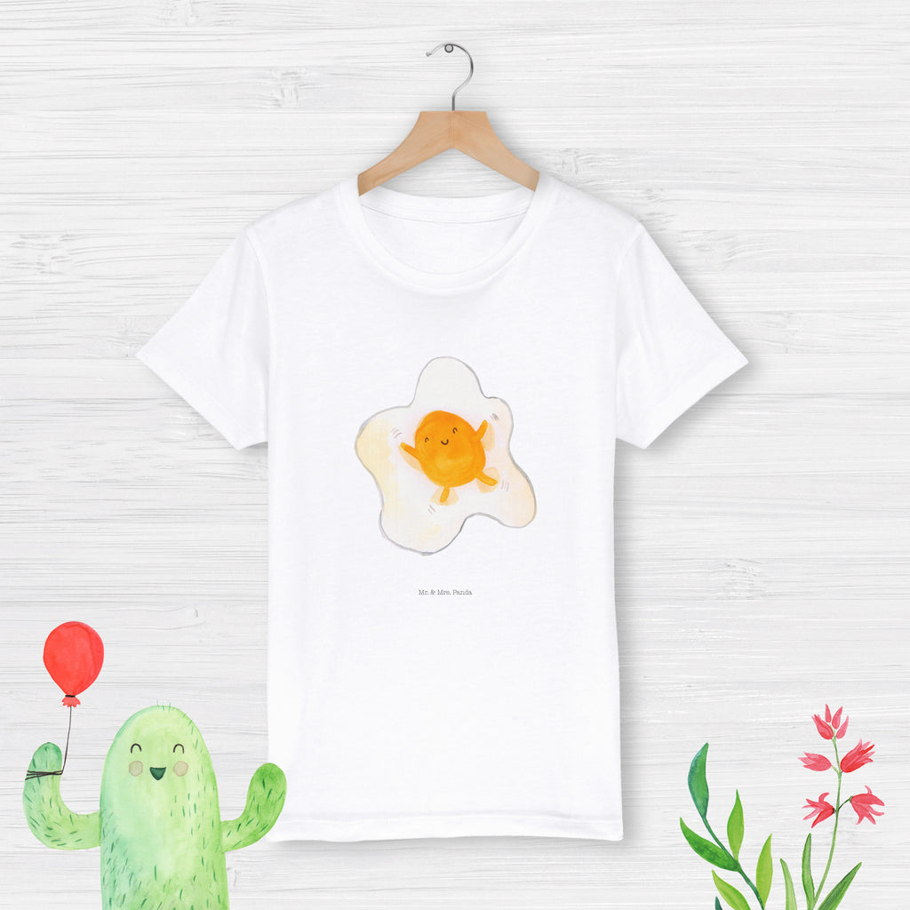 5-6 Jahre Kinder T-Shirt Spiegelei Tiermotive, Gute Laune, lustige Sprüche, Tiere, Ei, Spiegelei, Schön, Tag, Glücklich, Liebe