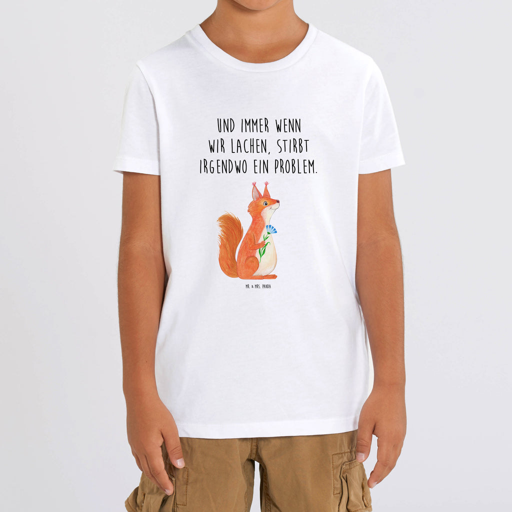 5-6 Jahre Kinder T-Shirt Eichhörnchen Blume Tiermotive, Gute Laune, lustige Sprüche, Tiere, Eichhörnchen, Eichhorn, Spruch positiv, Lachen, Spaß, Motivation Sprüche, Motivation Bilder, glücklich Spruch, Spruch Deko