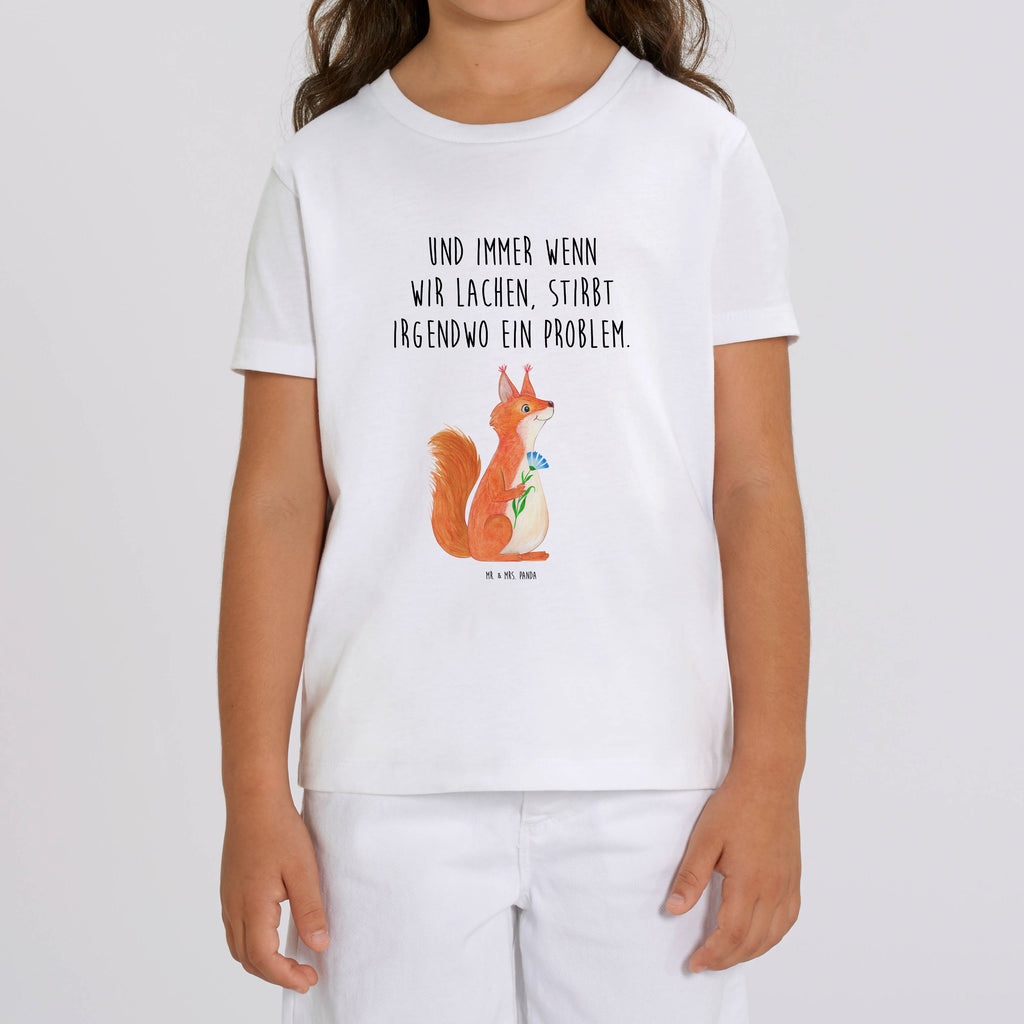 5-6 Jahre Kinder T-Shirt Eichhörnchen Blume Tiermotive, Gute Laune, lustige Sprüche, Tiere, Eichhörnchen, Eichhorn, Spruch positiv, Lachen, Spaß, Motivation Sprüche, Motivation Bilder, glücklich Spruch, Spruch Deko