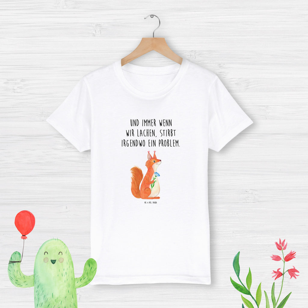 5-6 Jahre Kinder T-Shirt Eichhörnchen Blume Tiermotive, Gute Laune, lustige Sprüche, Tiere, Eichhörnchen, Eichhorn, Spruch positiv, Lachen, Spaß, Motivation Sprüche, Motivation Bilder, glücklich Spruch, Spruch Deko