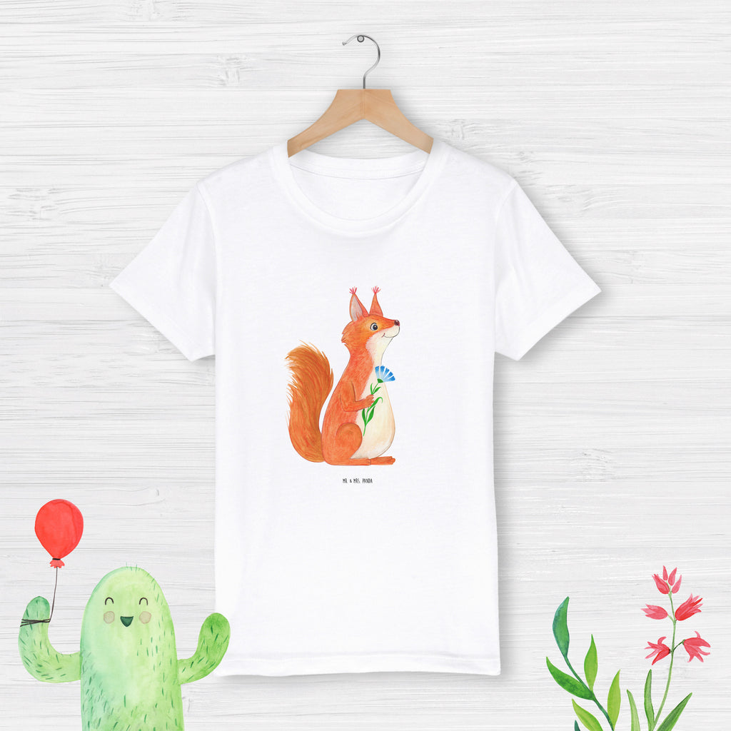 5-6 Jahre Kinder T-Shirt Eichhörnchen Blume Tiermotive, Gute Laune, lustige Sprüche, Tiere, Eichhörnchen, Eichhorn, Spruch positiv, Lachen, Spaß, Motivation Sprüche, Motivation Bilder, glücklich Spruch, Spruch Deko