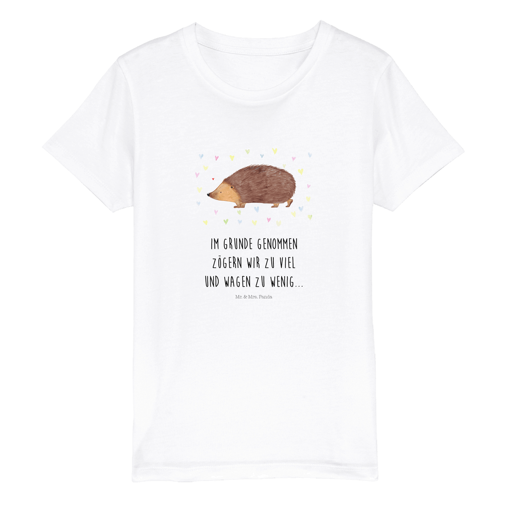 5-6 Jahre Kinder T-Shirt Igel Herzen Tiermotive, Gute Laune, lustige Sprüche, Tiere, Liebe, Herz, Herzen, Igel, Vertrauen, Kuss, Leben