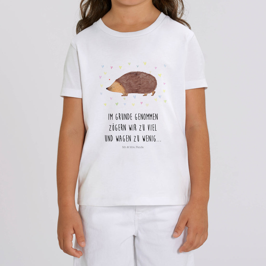 5-6 Jahre Kinder T-Shirt Igel Herzen Tiermotive, Gute Laune, lustige Sprüche, Tiere, Liebe, Herz, Herzen, Igel, Vertrauen, Kuss, Leben