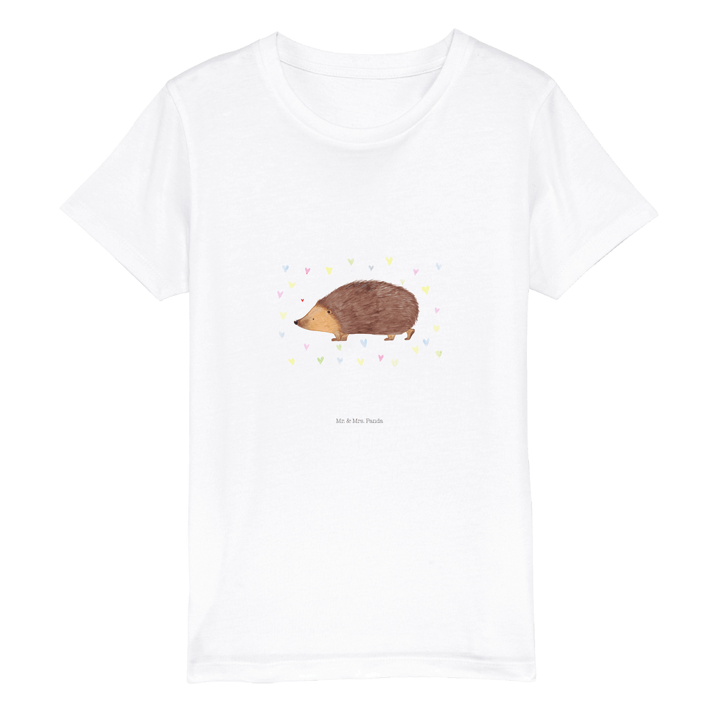 5-6 Jahre Kinder T-Shirt Igel Herzen Tiermotive, Gute Laune, lustige Sprüche, Tiere, Liebe, Herz, Herzen, Igel, Vertrauen, Kuss, Leben