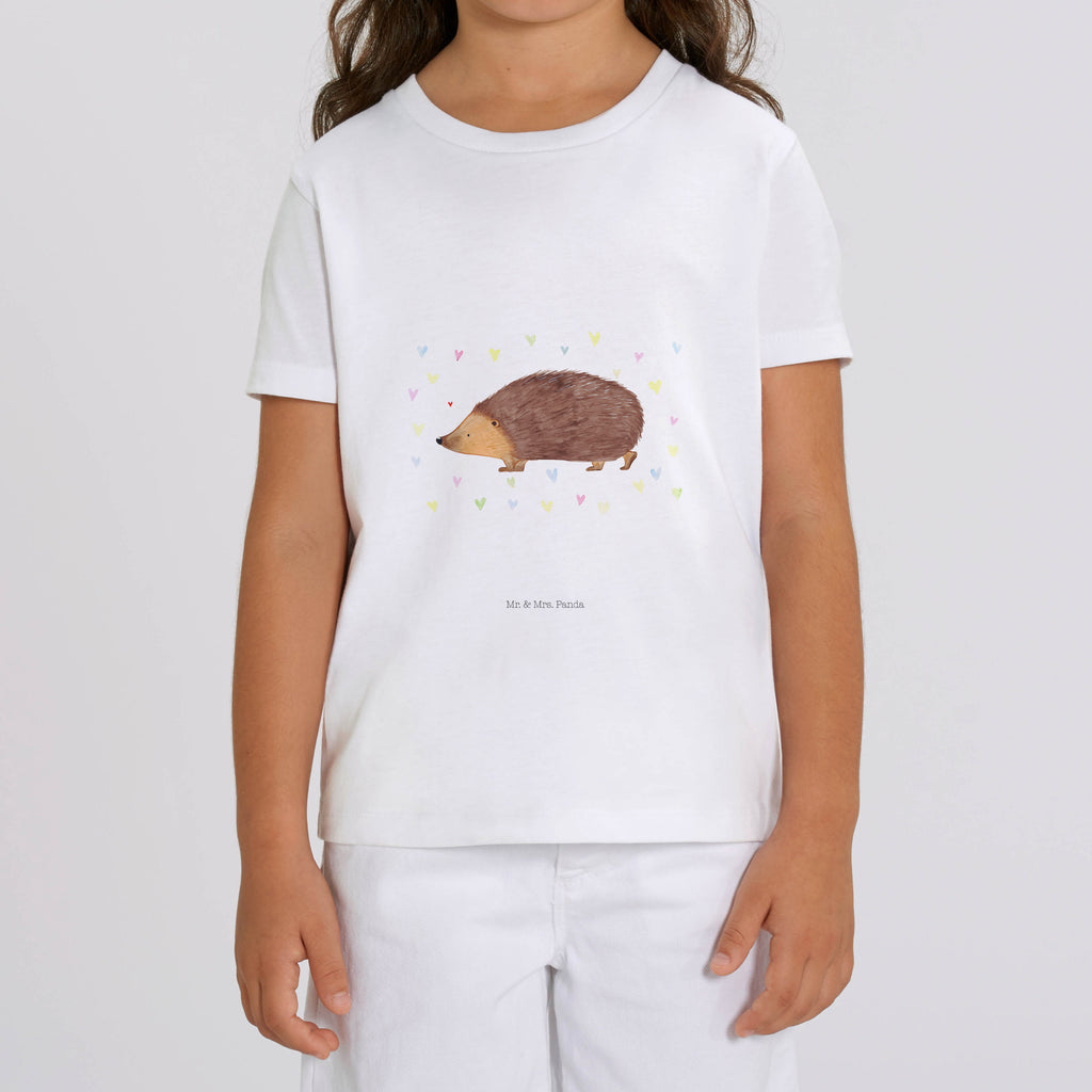 5-6 Jahre Kinder T-Shirt Igel Herzen Tiermotive, Gute Laune, lustige Sprüche, Tiere, Liebe, Herz, Herzen, Igel, Vertrauen, Kuss, Leben