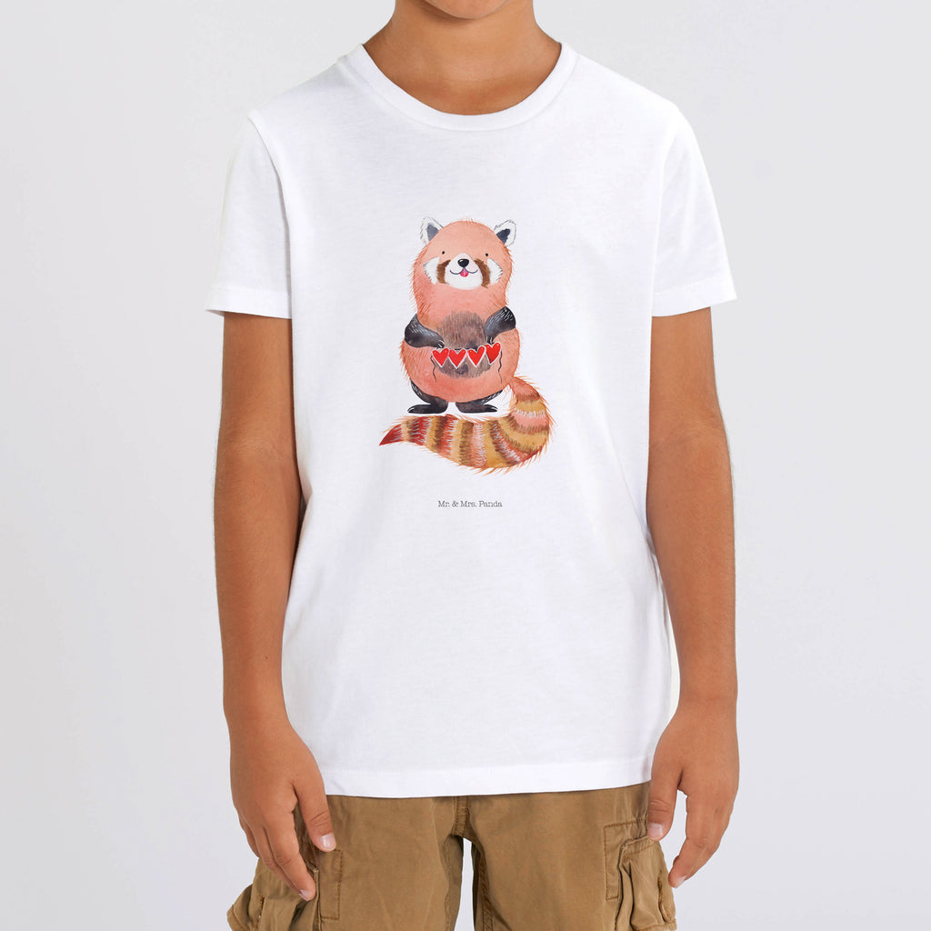 5-6 Jahre Kinder T-Shirt Roter Panda Tiermotive, Gute Laune, lustige Sprüche, Tiere, Panda, Liebe, Rot, Herz, Liebling, Lieblingsmensch