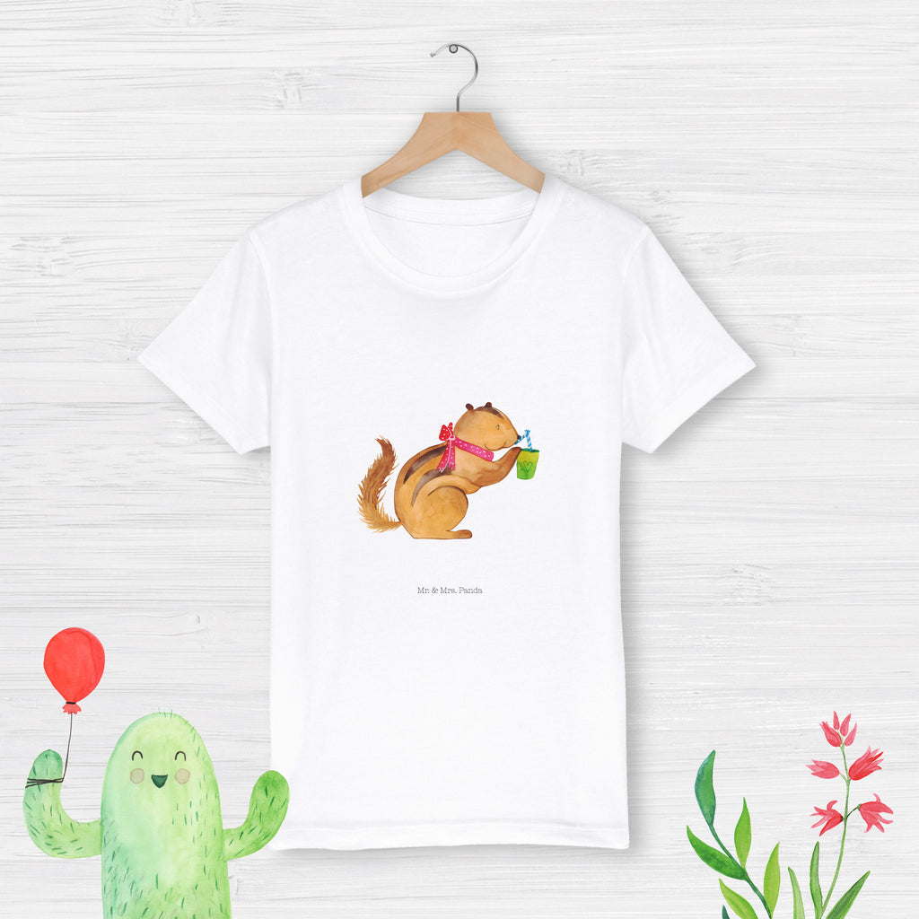 7-8 Jahre Kinder T-Shirt Eichhörnchen Smoothie Tiermotive, Gute Laune, lustige Sprüche, Tiere, Green Smoothies, Diät, Abnehmen, Streifenhörnchen, Eichhörnchen
