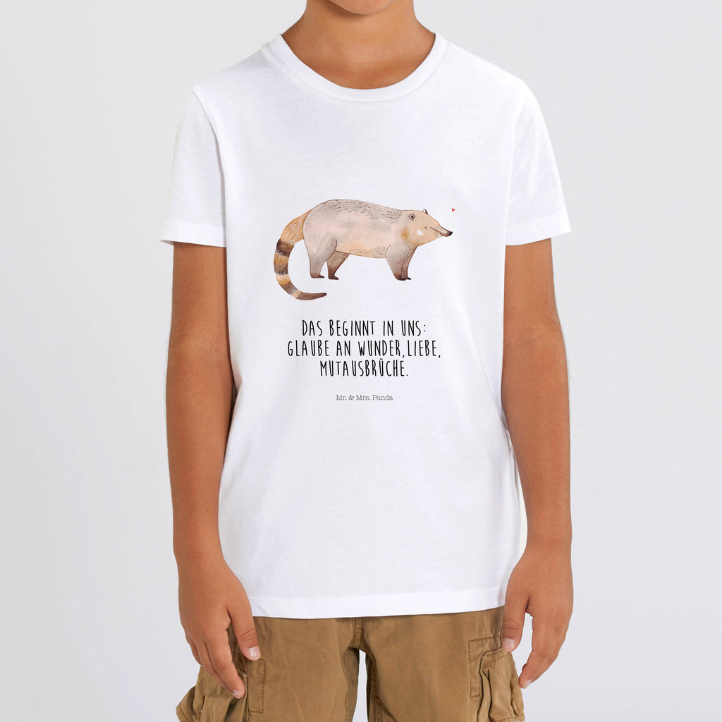 7-8 Jahre Kinder T-Shirt Nasenbär Tiermotive, Gute Laune, lustige Sprüche, Tiere, Nasenbär, Nasenbären, Rüsselbär, Bär