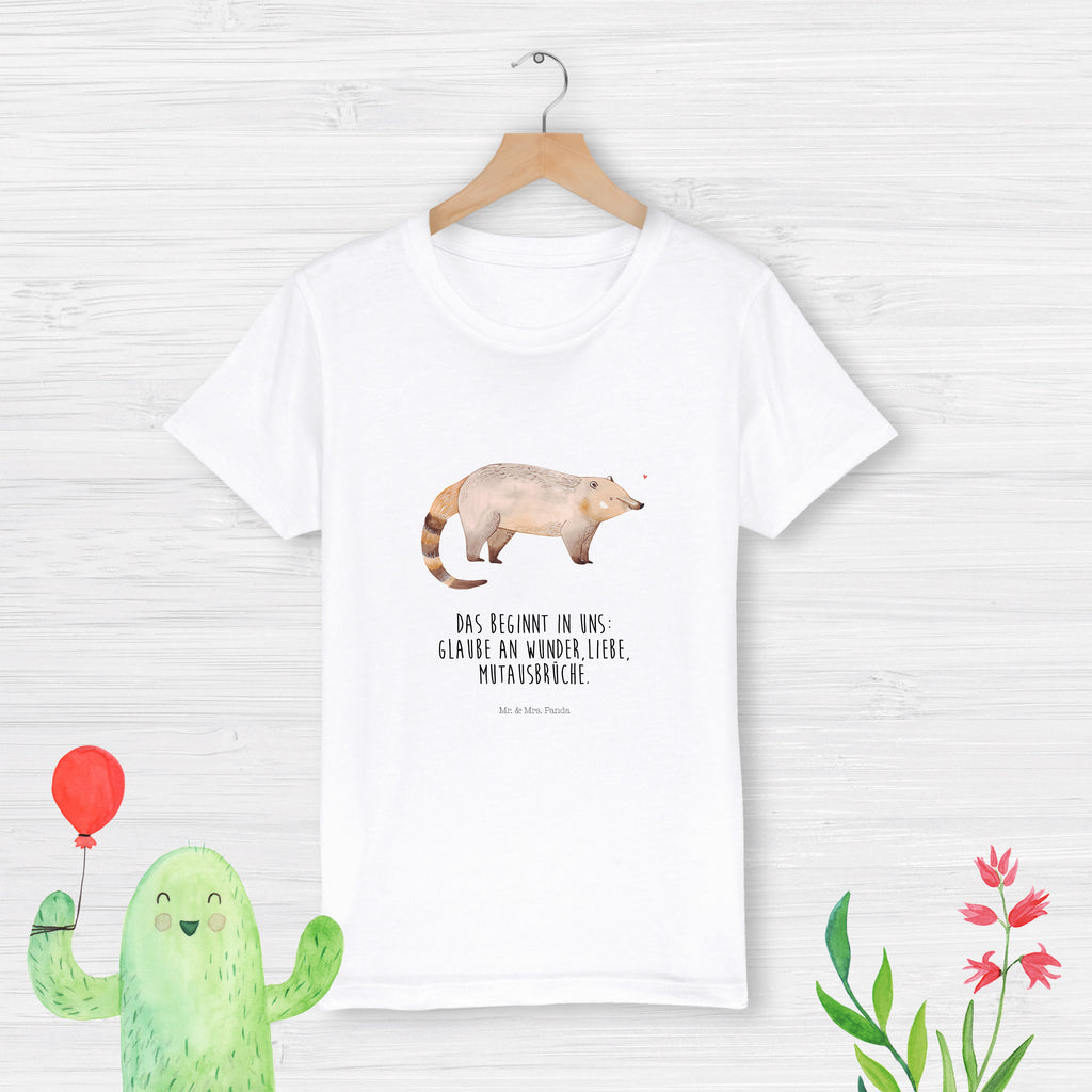 7-8 Jahre Kinder T-Shirt Nasenbär Tiermotive, Gute Laune, lustige Sprüche, Tiere, Nasenbär, Nasenbären, Rüsselbär, Bär