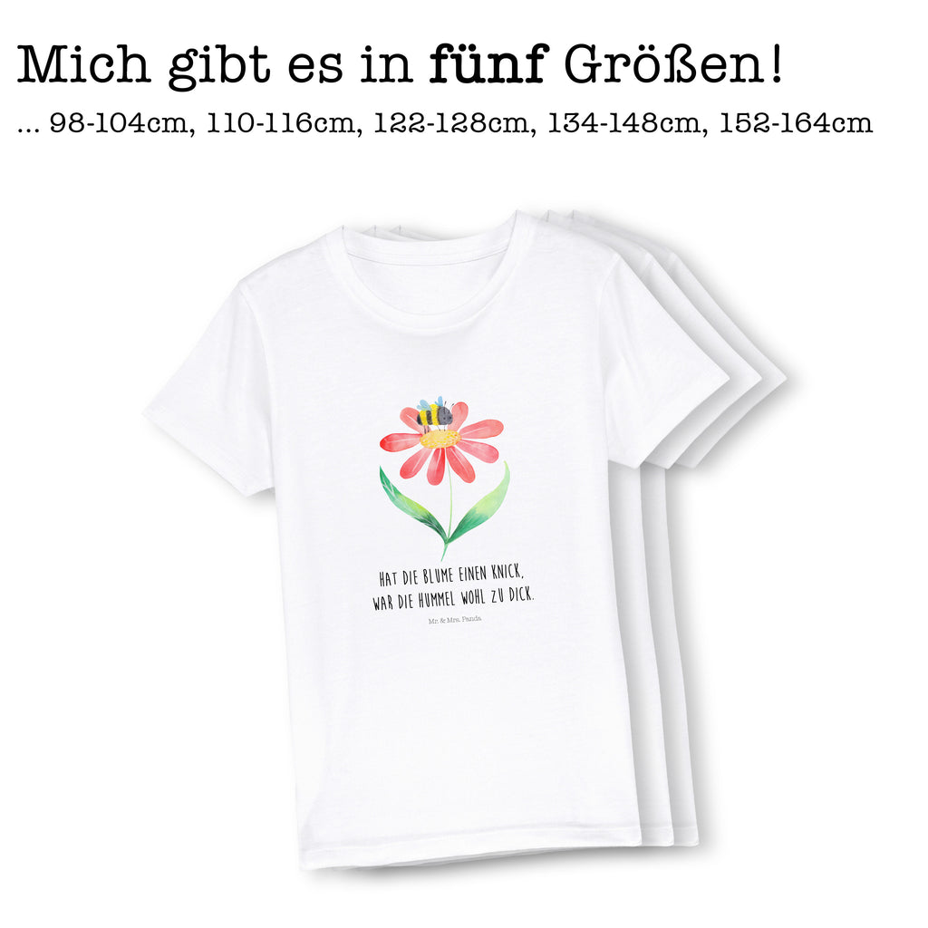 12-14 Jahre Kinder T-Shirt Hummel Blume Tiermotive, Gute Laune, lustige Sprüche, Tiere, Hummel, Blume, Wespe, Flauschig, Natur, Feld, Hummeln, Biene
