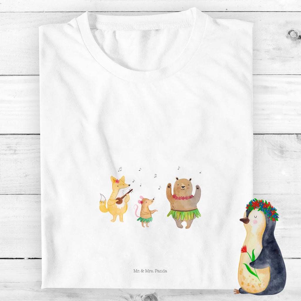 9-11 Jahre Kinder T-Shirt Waldtiere Aloha Tiermotive, Gute Laune, lustige Sprüche, Tiere, Wald, Waldtiere, Musik, Aloha, Bär, Hase, Igel, Tanzen, Leben, Lachen