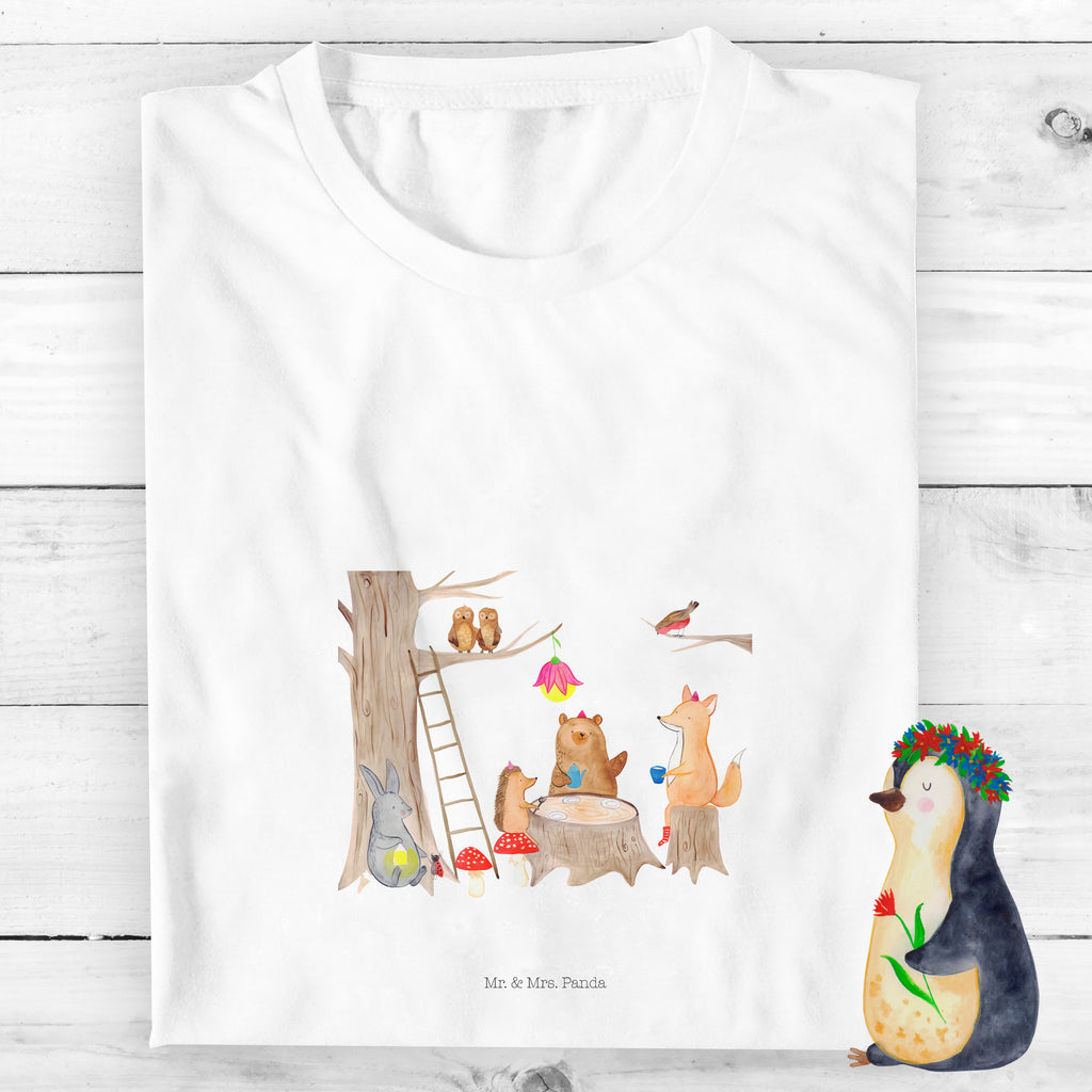 9-11 Jahre Kinder T-Shirt Waldtiere Picknick Tiermotive, Gute Laune, lustige Sprüche, Tiere, Waldtiere, Picknick, Wald, Fuchs, Hase, Igel, Maus, Eichhörnchen