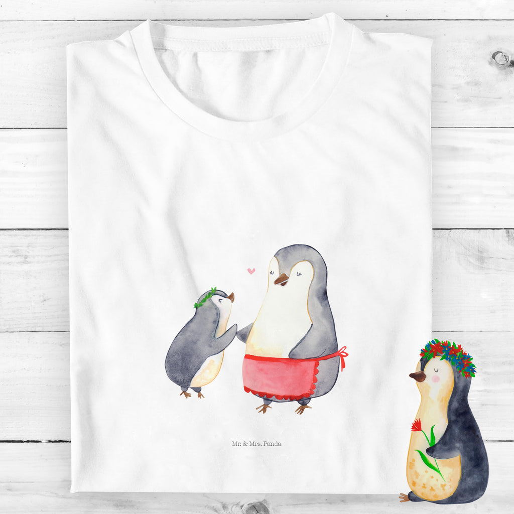 12-14 Jahre Kinder T-Shirt Pinguin mit Kind Familie, Vatertag, Muttertag, Bruder, Schwester, Mama, Papa, Oma, Opa, Geschenk, Mami, Mutti, Mutter, Geburststag