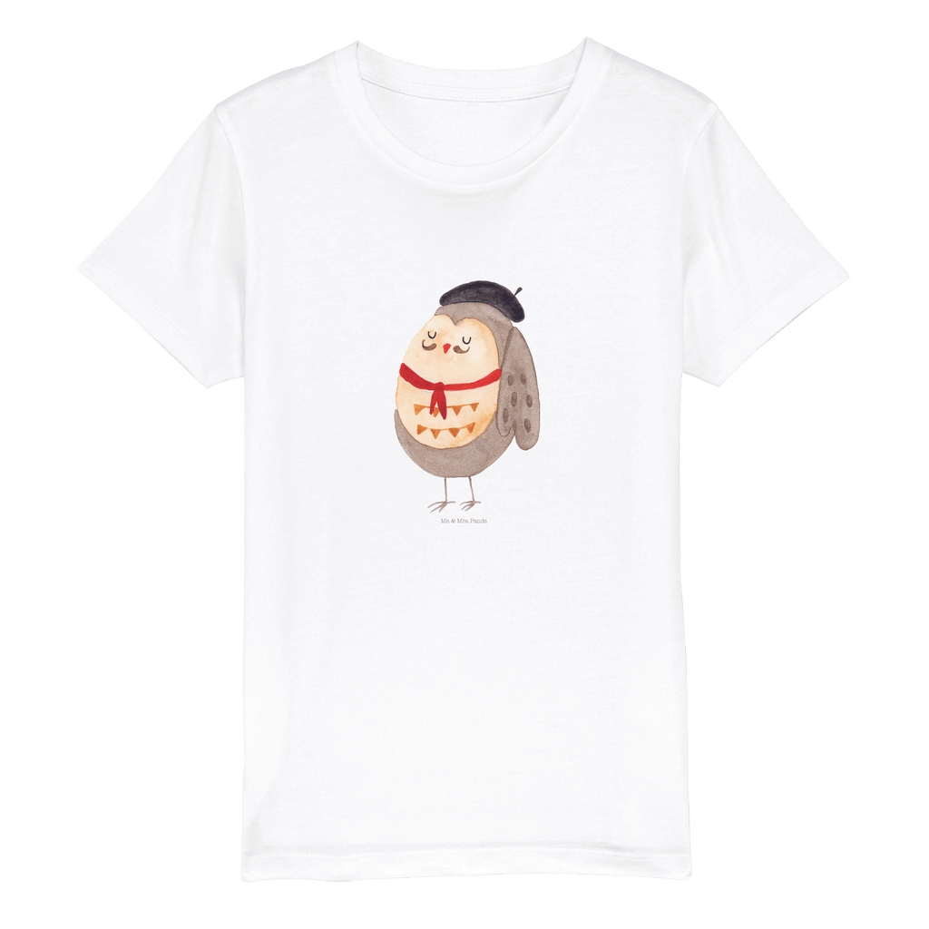 12-14 Jahre Kinder T-Shirt Eule Französisch Eule, Eulen, Eule Deko, Owl, hibou, La vie est belle, das Leben ist schön, Spruch schön, Spruch Französisch, Frankreich