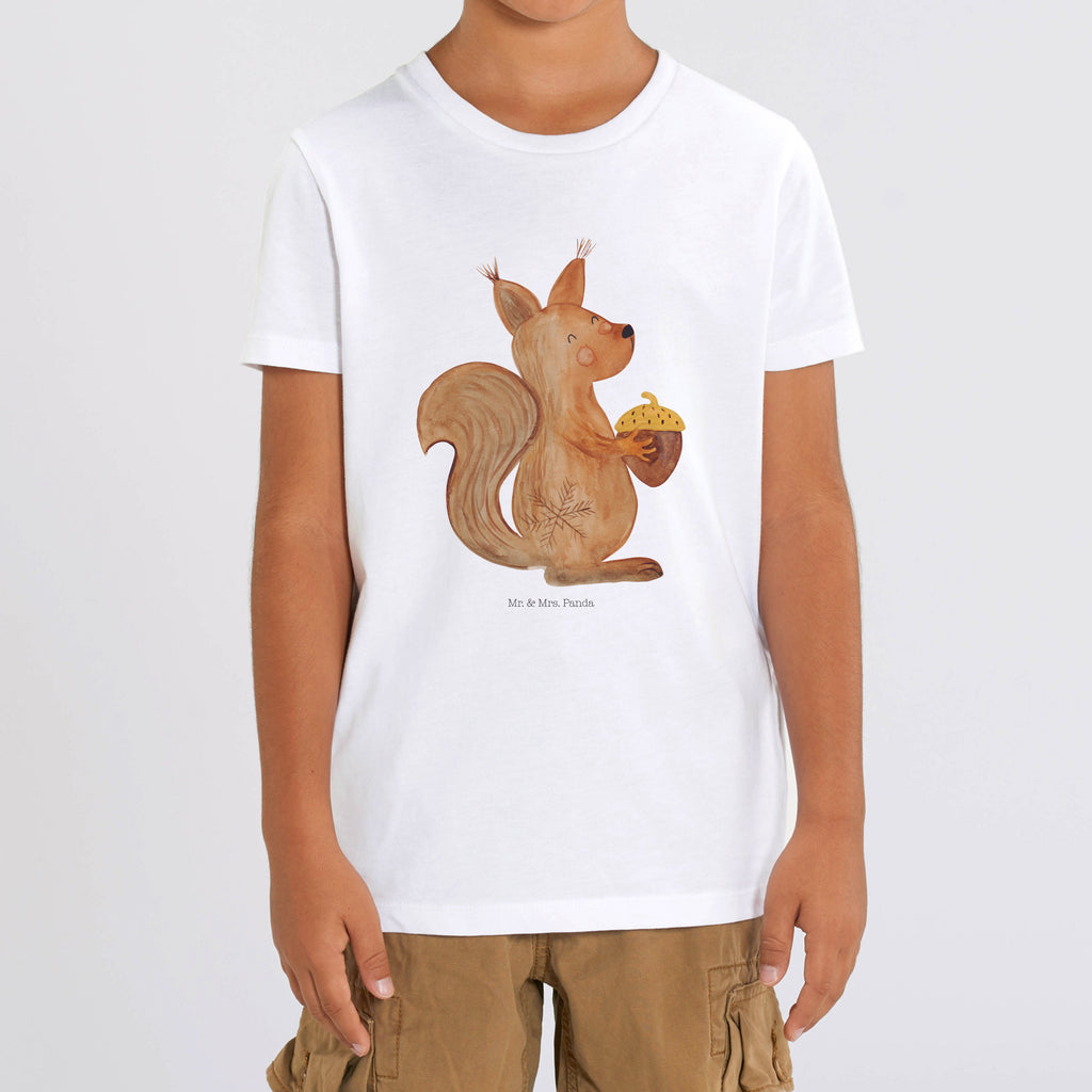 9-11 Jahre Kinder T-Shirt Eichhörnchen Weihnachtszeit Winter, Weihnachten, Weihnachtsdeko, Nikolaus, Advent, Heiligabend, Wintermotiv, Frohe Weihnachten, Frohes neues Jahr, Guten Rutsch, Weihnachtsmotiv, Weihnachtsgruß, Neujahr, Vogel