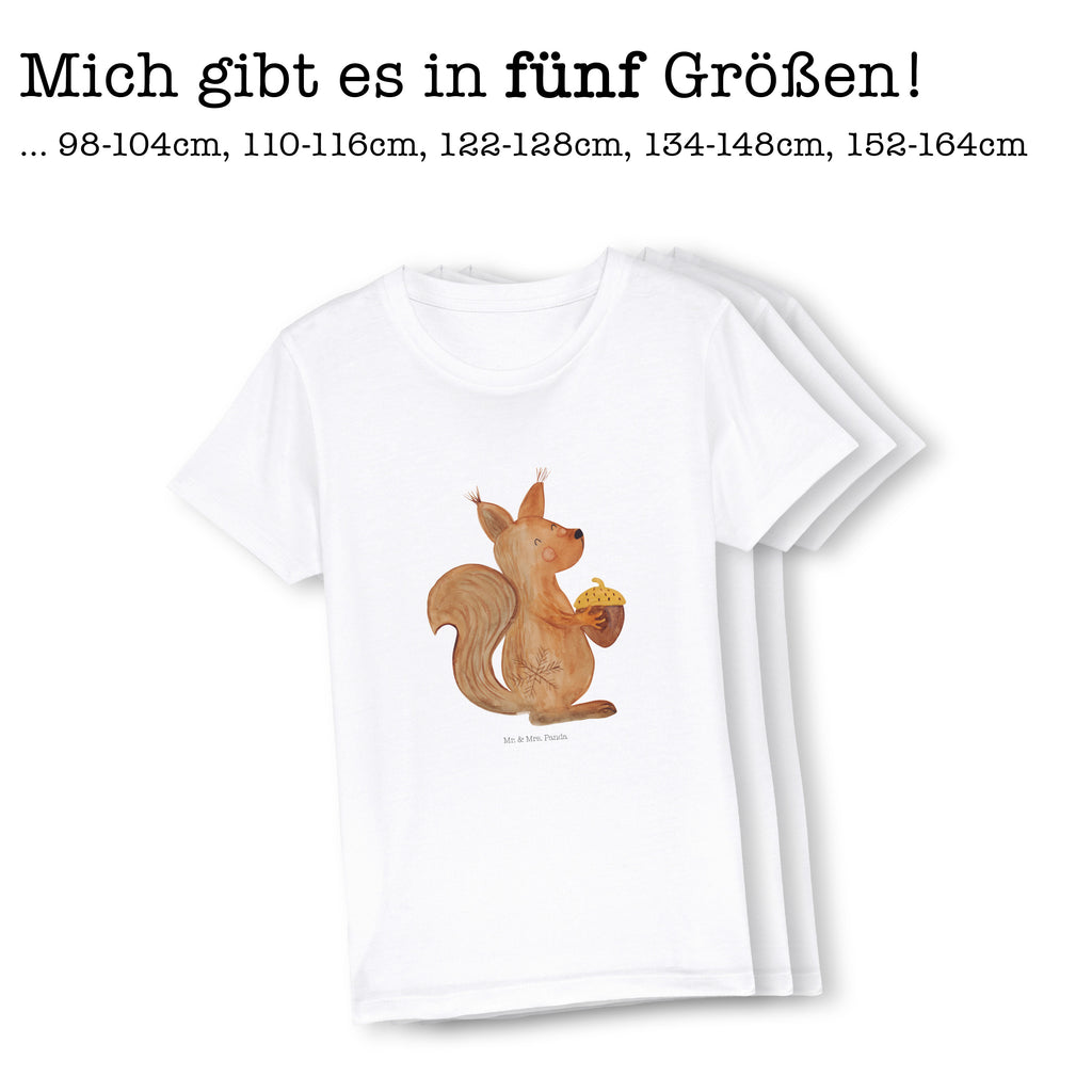 9-11 Jahre Kinder T-Shirt Eichhörnchen Weihnachtszeit Winter, Weihnachten, Weihnachtsdeko, Nikolaus, Advent, Heiligabend, Wintermotiv, Frohe Weihnachten, Frohes neues Jahr, Guten Rutsch, Weihnachtsmotiv, Weihnachtsgruß, Neujahr, Vogel