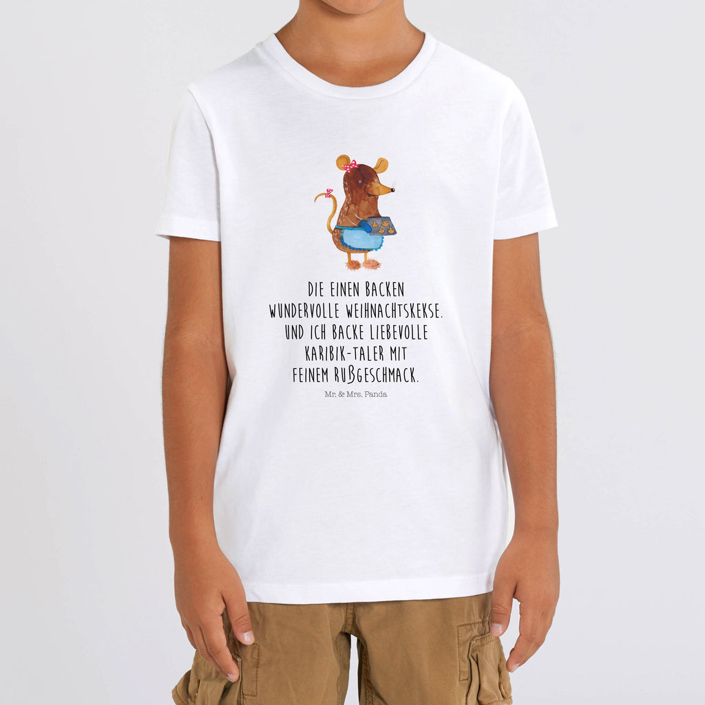 9-11 Jahre Kinder T-Shirt Maus Kekse Winter, Weihnachten, Weihnachtsdeko, Nikolaus, Advent, Heiligabend, Wintermotiv, Maus, Kekse, backen, Weihnachtskekse, Plätzchen, Weihnachtsbäckerei, Chaosqueen