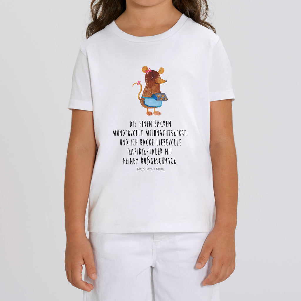 9-11 Jahre Kinder T-Shirt Maus Kekse Winter, Weihnachten, Weihnachtsdeko, Nikolaus, Advent, Heiligabend, Wintermotiv, Maus, Kekse, backen, Weihnachtskekse, Plätzchen, Weihnachtsbäckerei, Chaosqueen