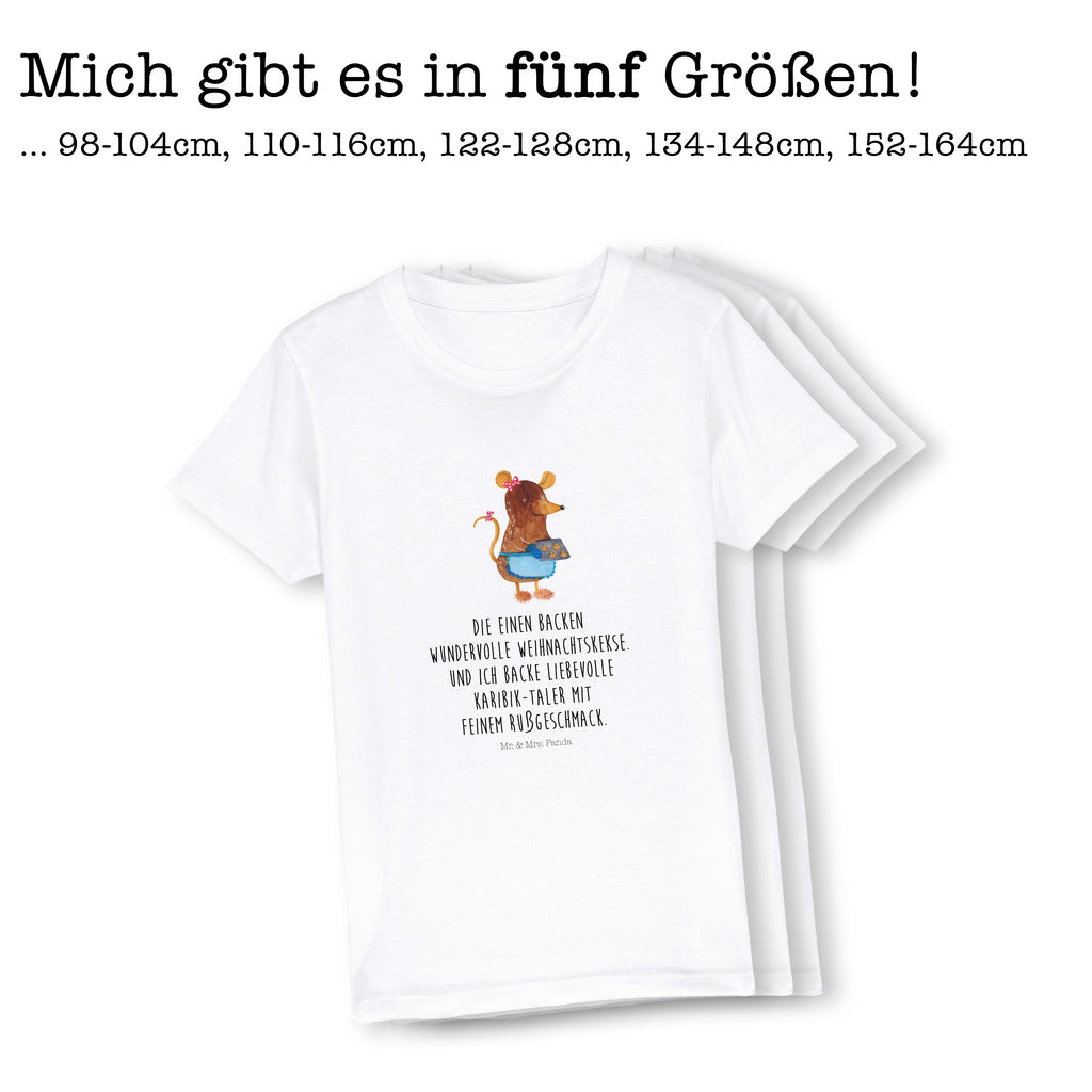 9-11 Jahre Kinder T-Shirt Maus Kekse Winter, Weihnachten, Weihnachtsdeko, Nikolaus, Advent, Heiligabend, Wintermotiv, Maus, Kekse, backen, Weihnachtskekse, Plätzchen, Weihnachtsbäckerei, Chaosqueen