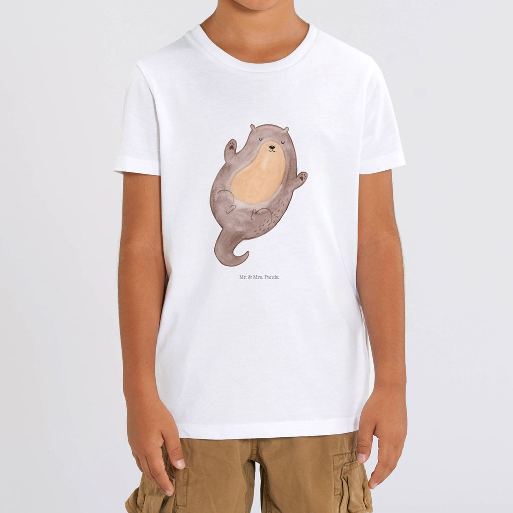 9-11 Jahre Kinder T-Shirt Otter Umarmen Otter, Fischotter, Seeotter, Otter Seeotter See Otter