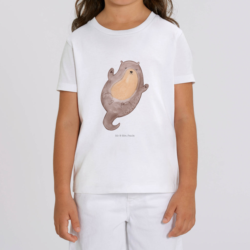 9-11 Jahre Kinder T-Shirt Otter Umarmen Otter, Fischotter, Seeotter, Otter Seeotter See Otter