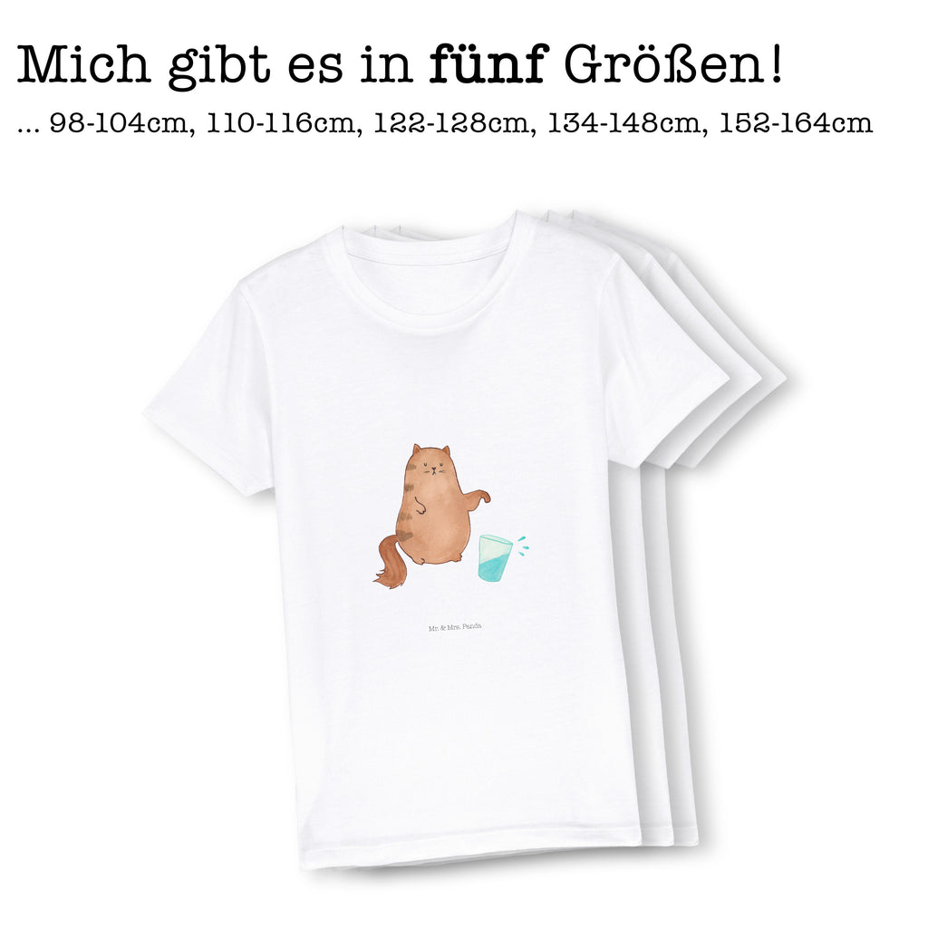 7-8 Jahre Kinder T-Shirt Katze Wasserglas Katze, Katzenmotiv, Katzenfan, Katzendeko, Katzenfreund, Katzenliebhaber, Katzenprodukte, Katzenartikel, Katzenaccessoires, Katzensouvenirs, Katzenliebhaberprodukte, Katzenmotive, Katzen, Kater, Mietze, Cat, Cats, Katzenhalter, Katzenbesitzerin, Haustier, Wasser, Glas