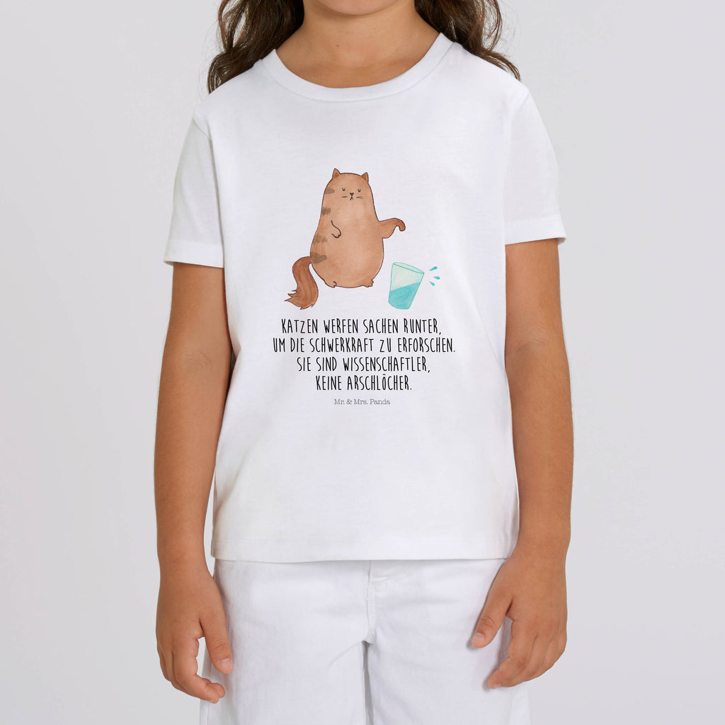 7-8 Jahre Kinder T-Shirt Katze Wasserglas Katze, Katzenmotiv, Katzenfan, Katzendeko, Katzenfreund, Katzenliebhaber, Katzenprodukte, Katzenartikel, Katzenaccessoires, Katzensouvenirs, Katzenliebhaberprodukte, Katzenmotive, Katzen, Kater, Mietze, Cat, Cats, Katzenhalter, Katzenbesitzerin, Haustier, Wasser, Glas