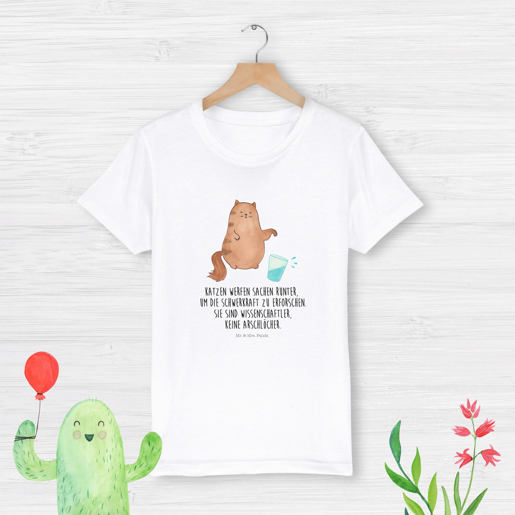 7-8 Jahre Kinder T-Shirt Katze Wasserglas Katze, Katzenmotiv, Katzenfan, Katzendeko, Katzenfreund, Katzenliebhaber, Katzenprodukte, Katzenartikel, Katzenaccessoires, Katzensouvenirs, Katzenliebhaberprodukte, Katzenmotive, Katzen, Kater, Mietze, Cat, Cats, Katzenhalter, Katzenbesitzerin, Haustier, Wasser, Glas