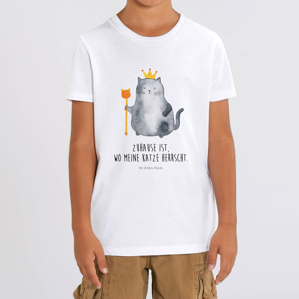 7-8 Jahre Kinder T-Shirt Katzen Koenig Katze, Katzenmotiv, Katzenfan, Katzendeko, Katzenfreund, Katzenliebhaber, Katzenprodukte, Katzenartikel, Katzenaccessoires, Katzensouvenirs, Katzenliebhaberprodukte, Katzenmotive, Katzen, Kater, Mietze, Cat, Cats, Katzenhalter, Katzenbesitzerin, Haustier, König, Königin, Queen, Familie, Mietzhaus, Wohnung, erste eigenen Wohnung, Umzug, Einzug