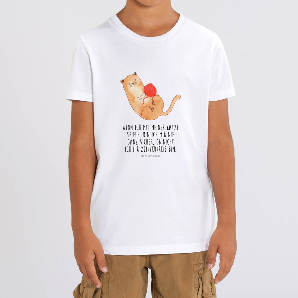 12-14 Jahre Kinder T-Shirt Katzen Wollknäul Katze, Katzenmotiv, Katzenfan, Katzendeko, Katzenfreund, Katzenliebhaber, Katzenprodukte, Katzenartikel, Katzenaccessoires, Katzensouvenirs, Katzenliebhaberprodukte, Katzenmotive, Katzen, Kater, Mietze, Cat, Cats, Katzenhalter, Katzenbesitzerin, Haustier, Wollknäuel, Wolle, Spielen, Spiel, verspielt